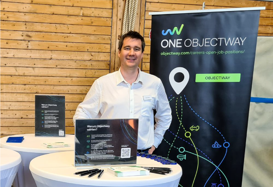 Objectway attends Ebersberg Realschule Job Fair for students and graduates. Meet us at our booth.
